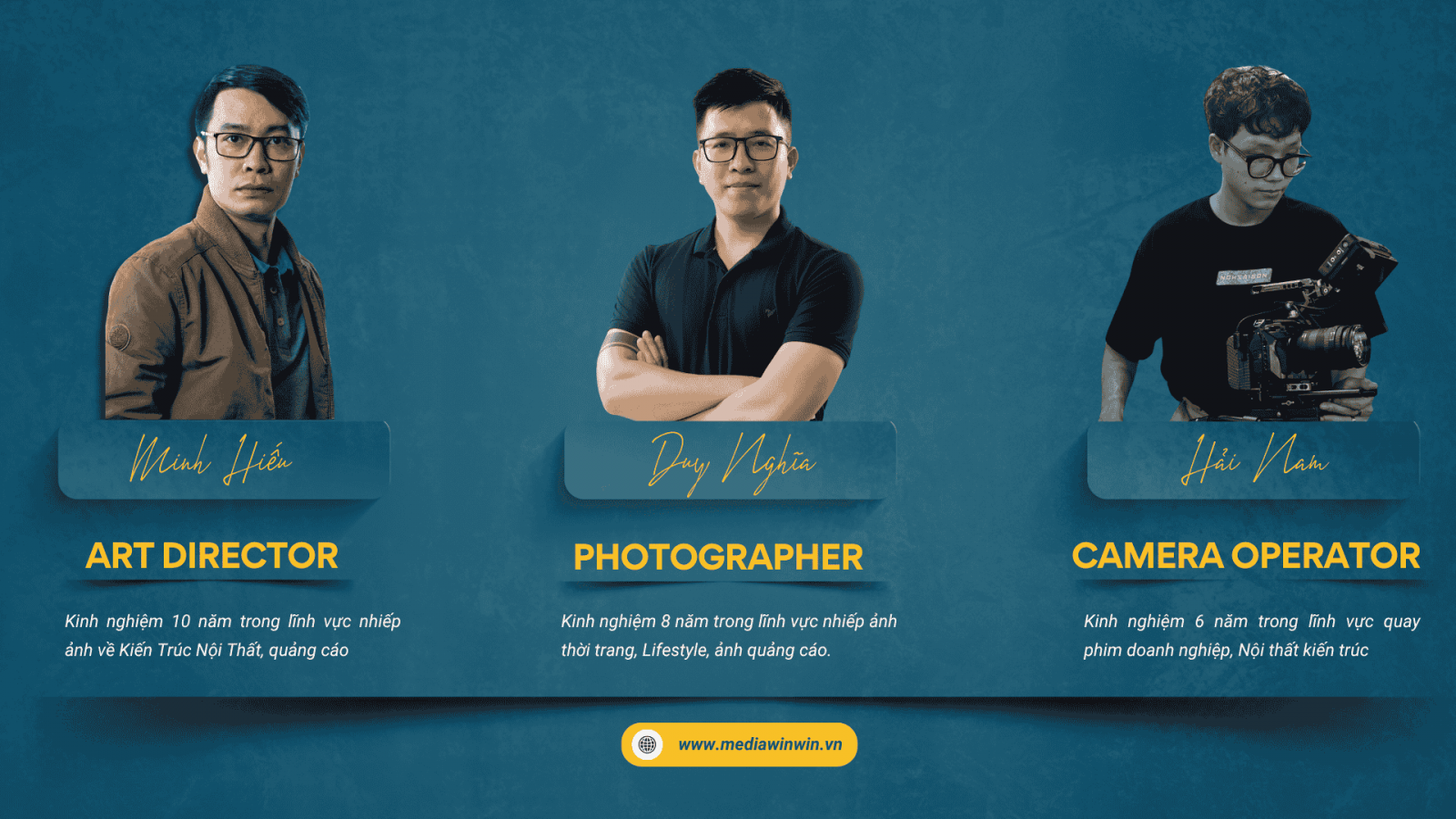Đội ngũ chuyên gia của Media WinWin