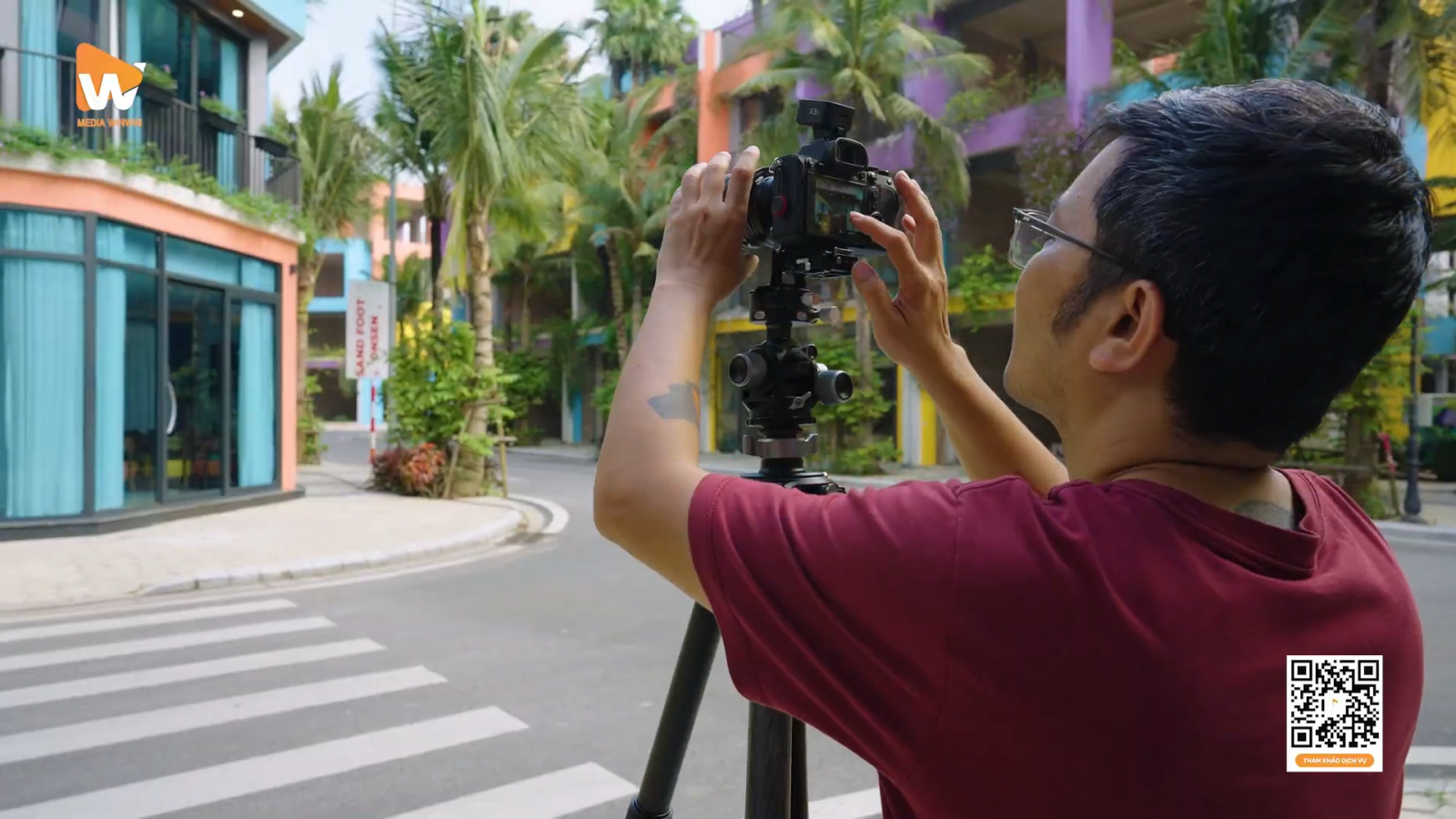 Quá trình thực hiện dự án - Dịch vụ Quay video Villa tại Ninh Bình