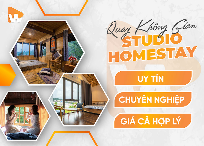 Dịch vụ Quay video không gian Homestay