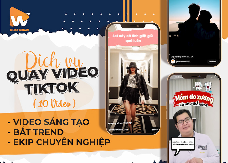 Dịch vụ Quay video Tiktok ( 10 video )